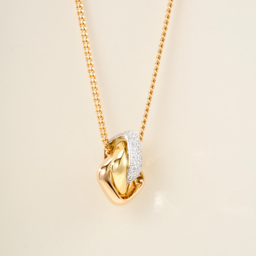 [⭐JeweliWhal]TRINITY CUSHION NECKLACE COLLECTION