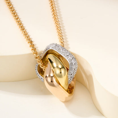[⭐JeweliWhal]TRINITY CUSHION NECKLACE COLLECTION