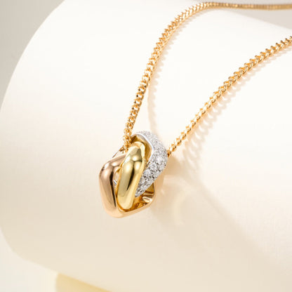 [⭐JeweliWhal]TRINITY CUSHION NECKLACE COLLECTION