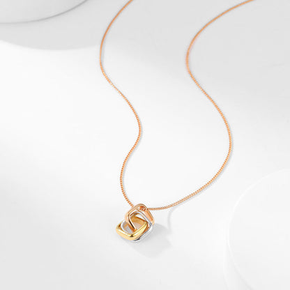 [⭐JeweliWhal]TRINITY CUSHION NECKLACE COLLECTION