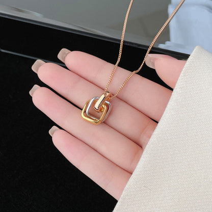 [⭐JeweliWhal]TRINITY CUSHION NECKLACE COLLECTION