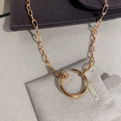 [⭐JeweliWhal]JUSTE NECKLACE FULL DIAMONDS