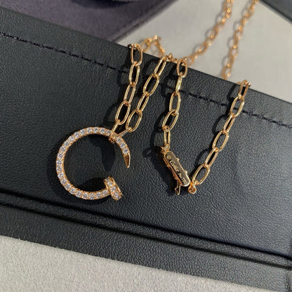 [⭐JeweliWhal]JUSTE NECKLACE FULL DIAMONDS