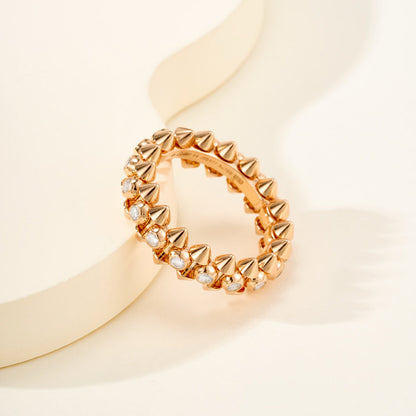 [⭐JeweliWhal]CLASH 6.8MM DIAMOND MEDIUM RING