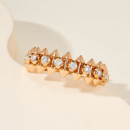 [⭐JeweliWhal]CLASH 6.8MM DIAMOND MEDIUM RING