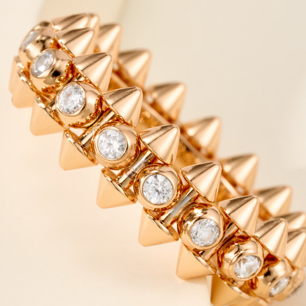 [⭐JeweliWhal]CLASH 6.8MM DIAMOND MEDIUM RING