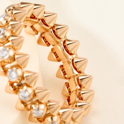 [⭐JeweliWhal]CLASH 6.8MM DIAMOND MEDIUM RING