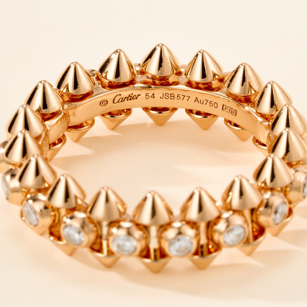 [⭐JeweliWhal]CLASH 6.8MM DIAMOND MEDIUM RING