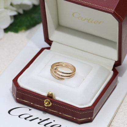 [⭐JeweliWhal]JUSTE RING 4.8MM HALF DIAMOND