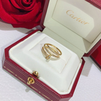 [⭐JeweliWhal]JUSTE RING 4.8MM FULL DIAMOND