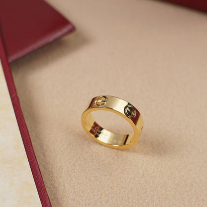 [⭐JeweliWhal]LOVE RING 5.5MM NO DIAMOND
