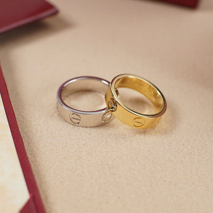 [⭐JeweliWhal]LOVE RING 5.5MM NO DIAMOND