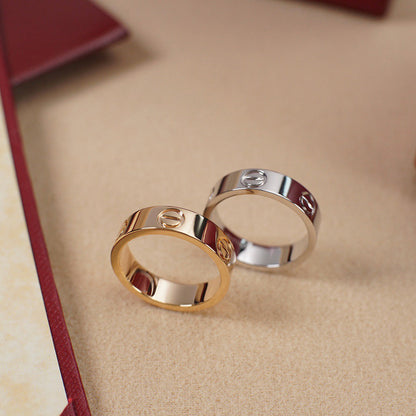[⭐JeweliWhal]LOVE RING 5.5MM NO DIAMOND