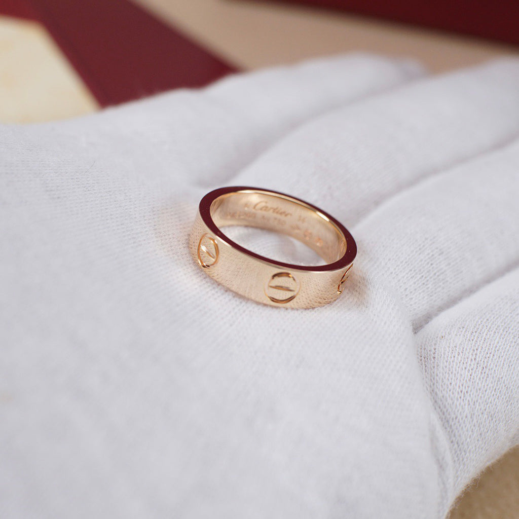 [⭐JeweliWhal]LOVE RING 5.5MM NO DIAMOND