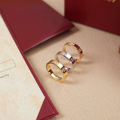 [⭐JeweliWhal]LOVE RING 3.6 MM NO DIAMOND