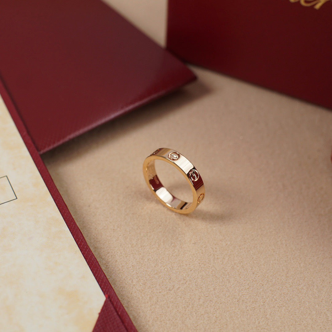 [⭐JeweliWhal]LOVE RING 3.6 MM NO DIAMOND