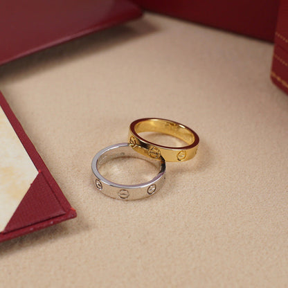 [⭐JeweliWhal]LOVE RING 3.6 MM NO DIAMOND