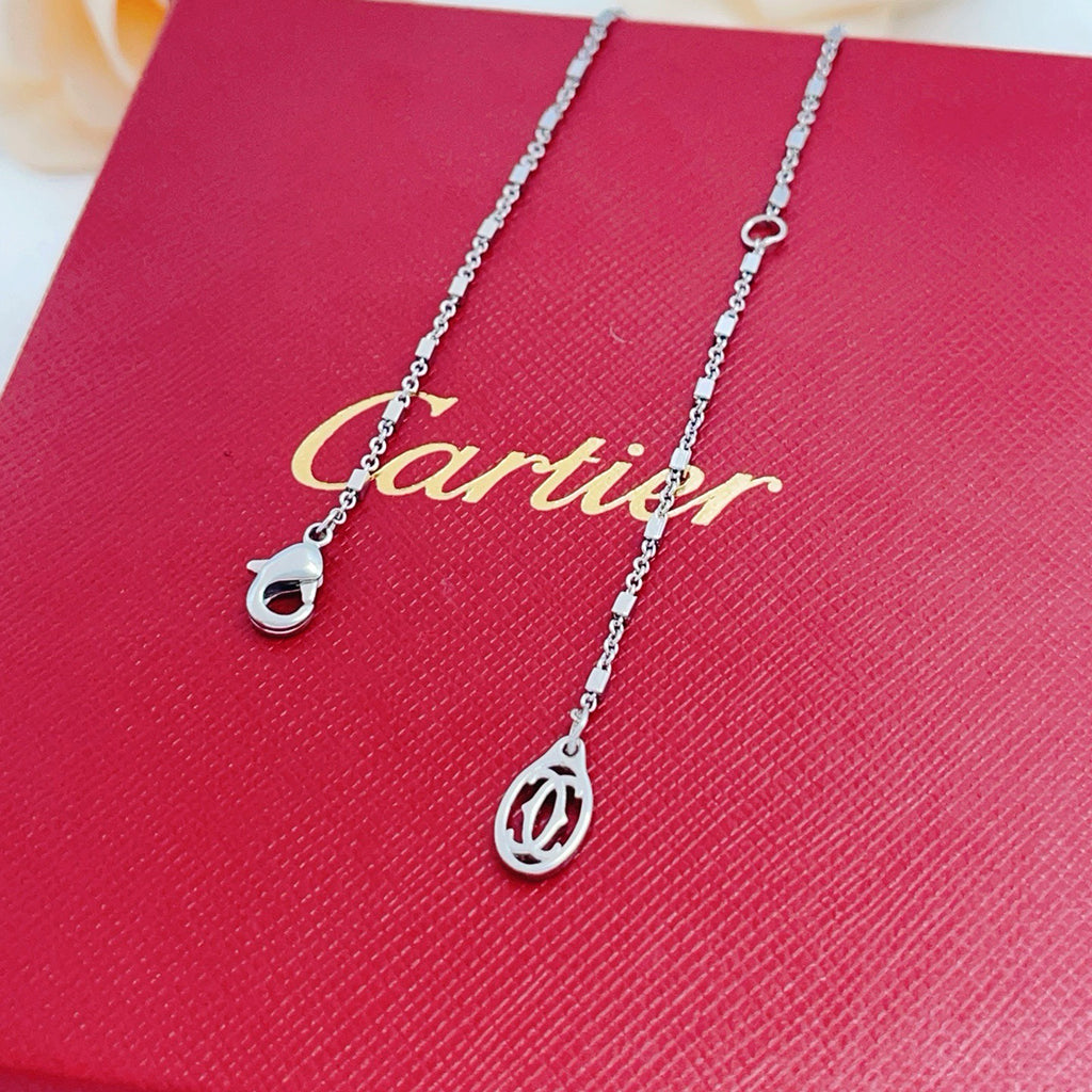 [⭐JeweliWhal]PANTHERE FULL DIAMOND NECKLACE