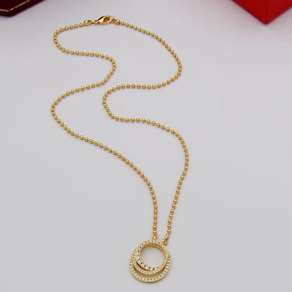 [⭐JeweliWhal]ETINCELLE  FULL DIAMOND NECKLACE