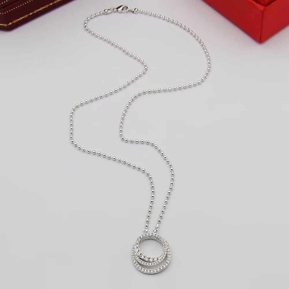 [⭐JeweliWhal]ETINCELLE  FULL DIAMOND NECKLACE