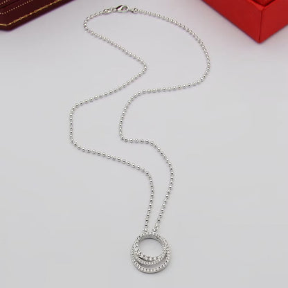[⭐JeweliWhal]ETINCELLE  FULL DIAMOND NECKLACE