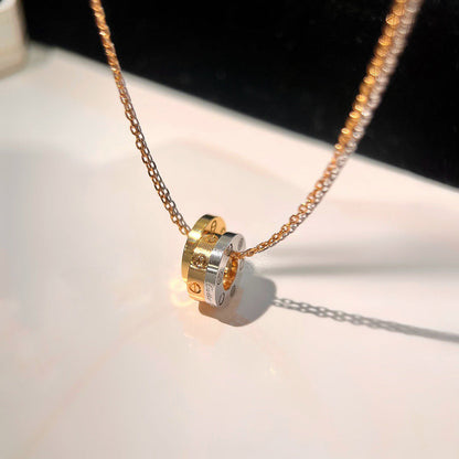 [⭐JeweliWhal]LOVE 6 DIAMOND PENDANT NECKLACE