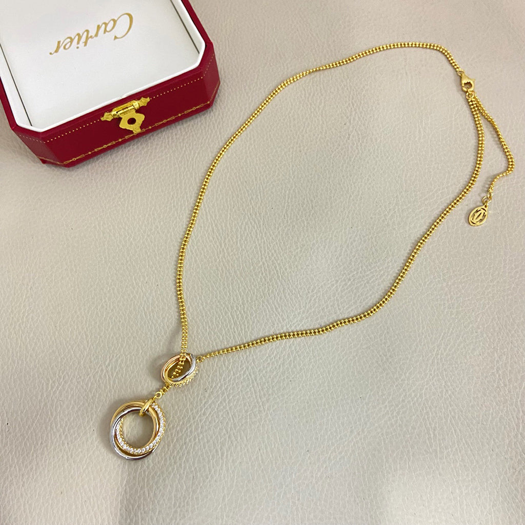 [⭐JeweliWhal]TRINITY DIAMONDS NECKLACE