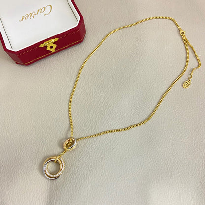 [⭐JeweliWhal]TRINITY DIAMONDS NECKLACE