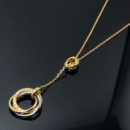 [⭐JeweliWhal]TRINITY DIAMONDS NECKLACE