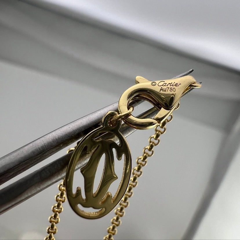 [⭐JeweliWhal]PANTHERE FULL DIAMOND NECKLACE