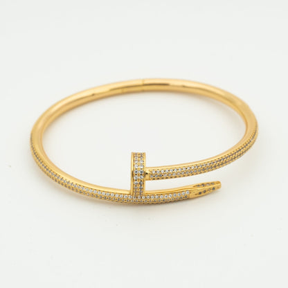 [⭐JeweliWhal]JUSTE BRACELET 3.5MM ALL DIAMONDS