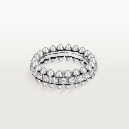 [⭐JeweliWhal]CLASH 6.4MM SMALL FULL DIAMOND RING