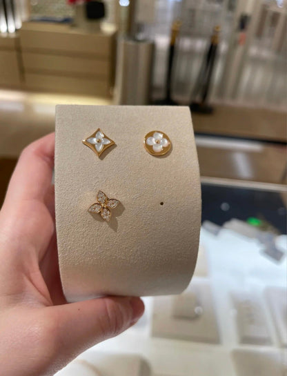 [⭐JeweliWhal]STAR BLOSSOM OHRSTECKER ROSÉGOLD DIAMANTEN