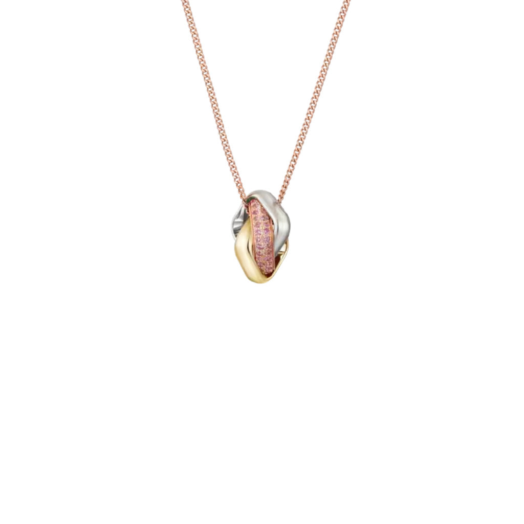 [⭐JeweliWhal]TRINITY CUSHION NECKLACE COLLECTION