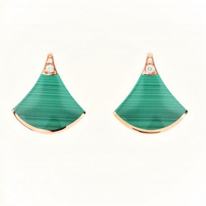 [⭐JeweliWhal]DIVAS DREAM EARRINGS PINK GOLD