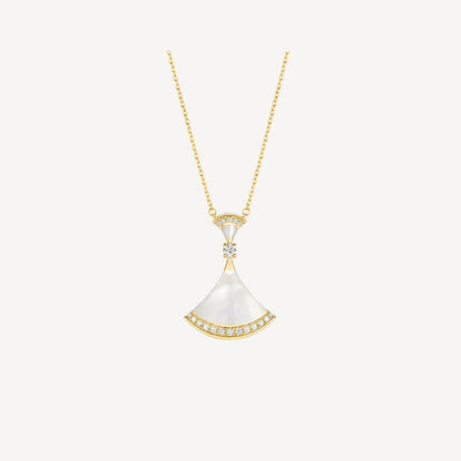 [⭐JeweliWhal]DREAM NECKLACE MOP GOLD DIAMOND