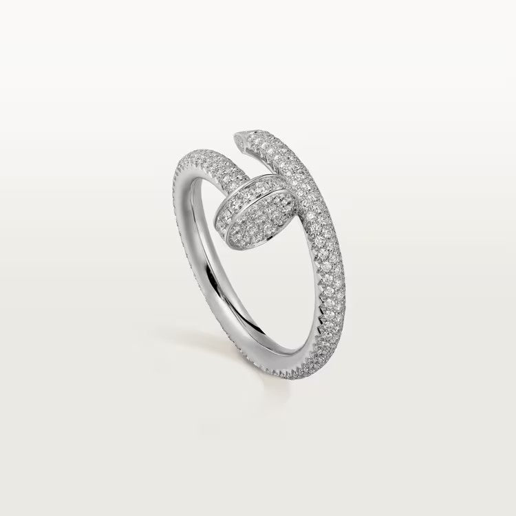 [⭐JeweliWhal]JUSTE RING 2.6MM FULL DIAMOND