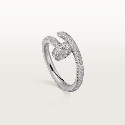 [⭐JeweliWhal]JUSTE RING 2.6MM FULL DIAMOND