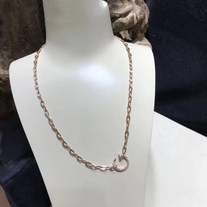 [⭐JeweliWhal]JUSTE NECKLACE FULL DIAMONDS