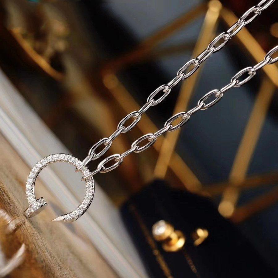[⭐JeweliWhal]JUSTE NECKLACE FULL DIAMONDS