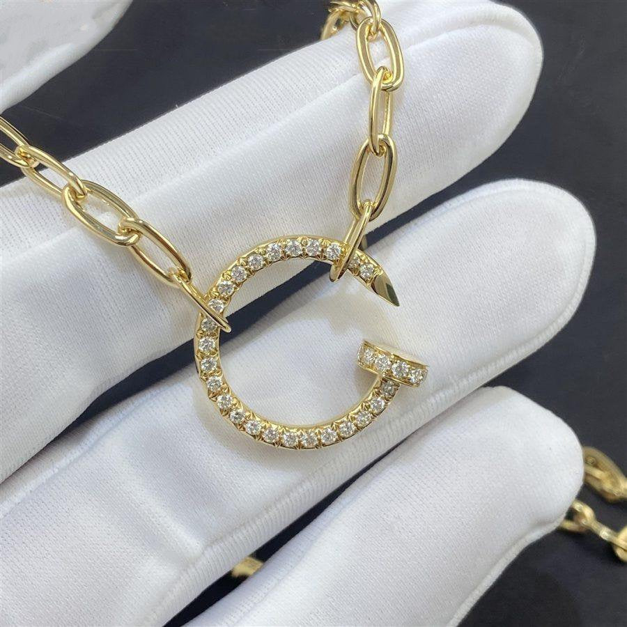 [⭐JeweliWhal]JUSTE NECKLACE FULL DIAMONDS