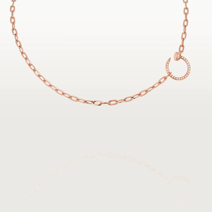 [⭐JeweliWhal]JUSTE NECKLACE FULL DIAMONDS