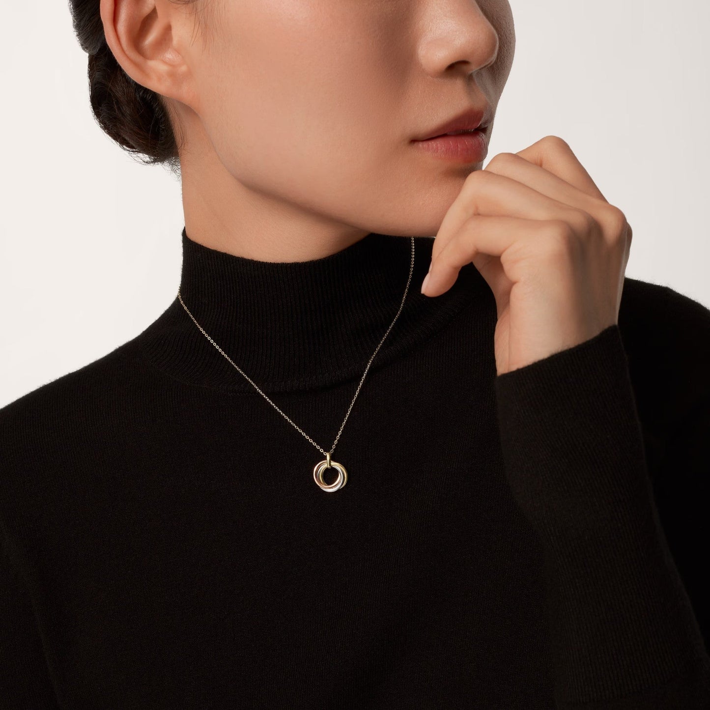 [⭐JeweliWhal]TRINITY SMALL NECKLACE