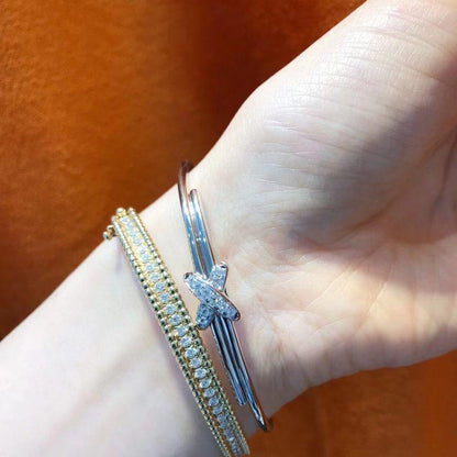 [⭐JeweliWhal]JEUX DE BRACELET SILVER DIAMONDS