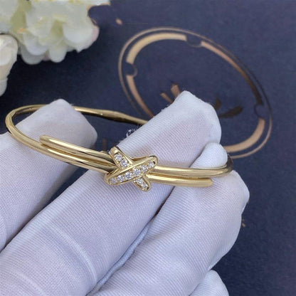 [⭐JeweliWhal]GOLDDIAMANT-ARMBÄNDER-SET