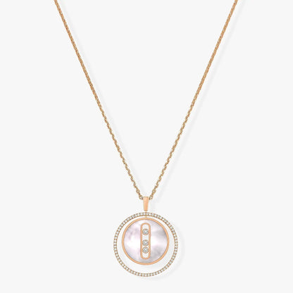 [⭐JeweliWhal]Demo MOVE MM NACRE BLANCHE DIAMOND NECKLACE