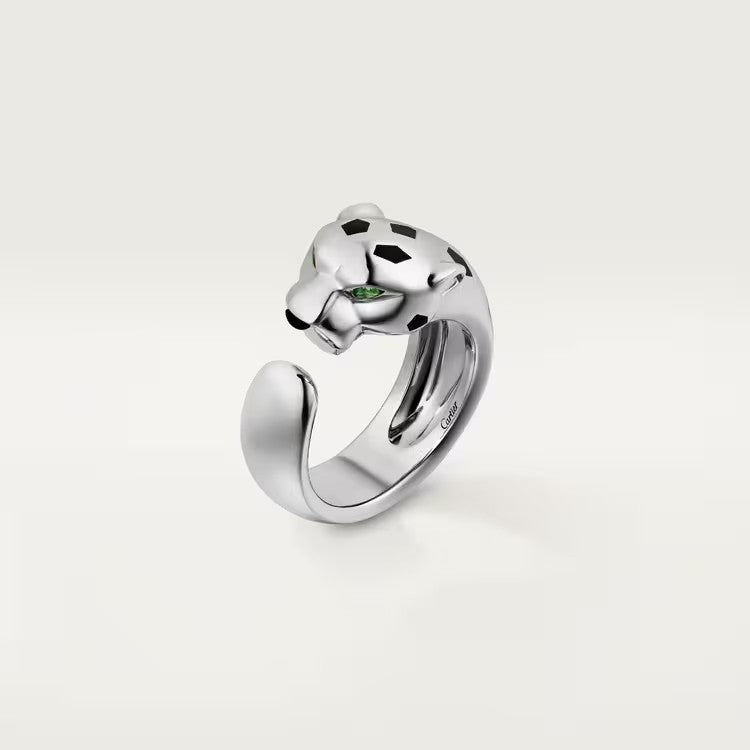 [⭐JeweliWhal]PANTHERE SPOTTED MEDIUM RING