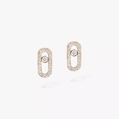 [⭐JeweliWhal]Move Uno Diamond Earrings