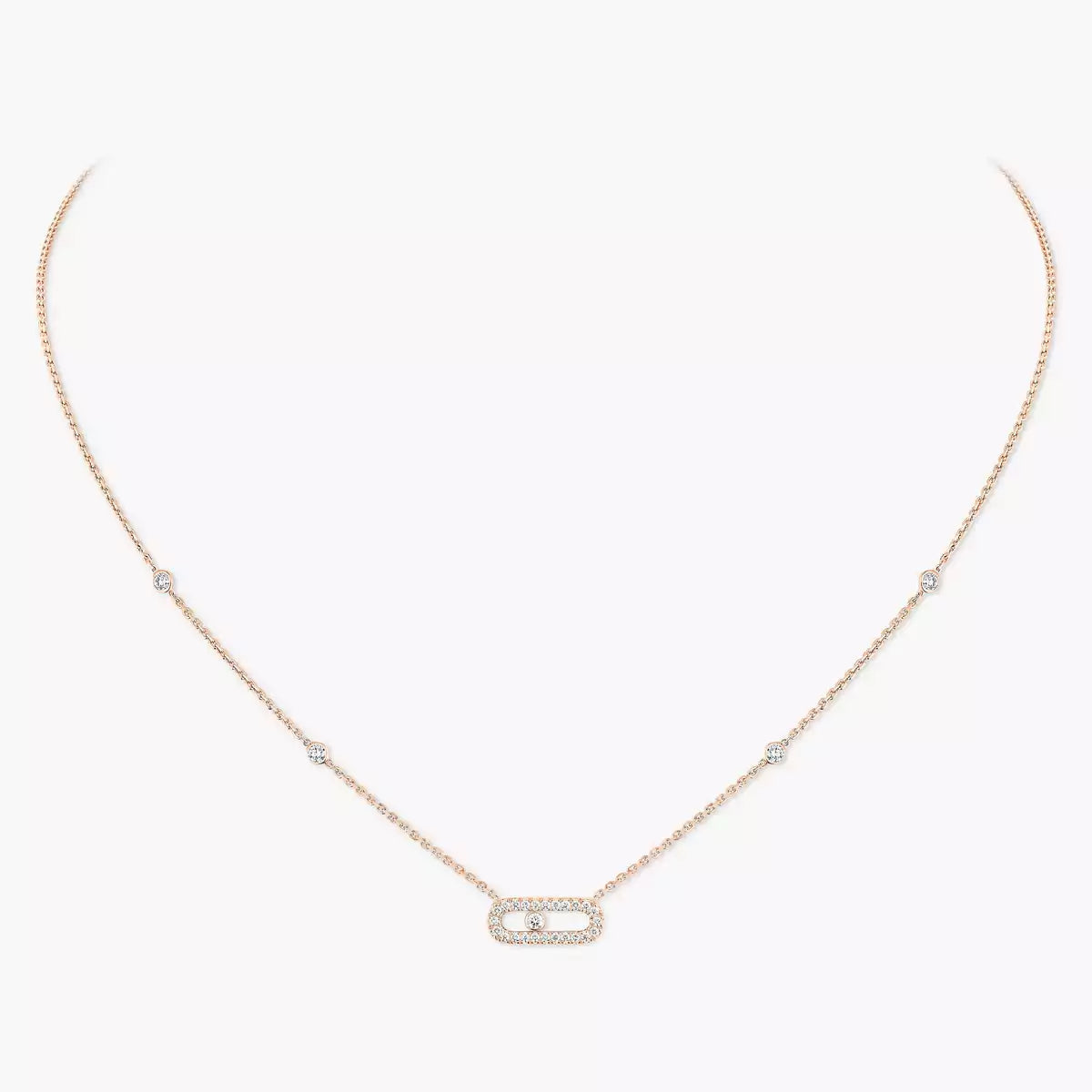 [⭐JeweliWhal]Diamond Necklace Move Uno