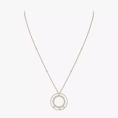 [⭐JeweliWhal]Move Romane Long Pave_-Set Diamond Necklace